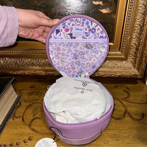 Disney Parks Beauty and the Beast Cosmetic Case by Vera Bradley New with Tag HTF - Picture 16 of 16